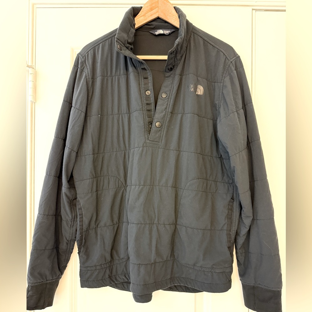 The North Face Men's Black Pullover Jacket